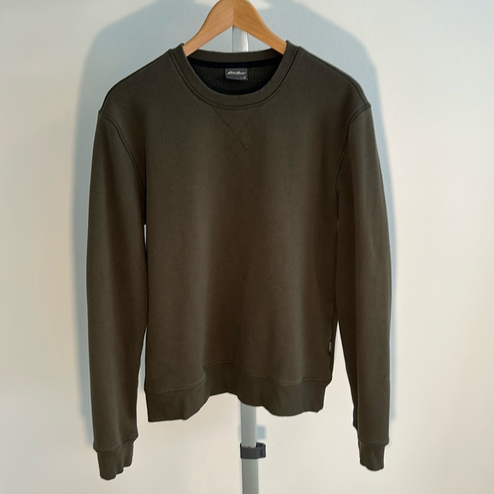 Eddie Bauer Fleece Lined Crewneck